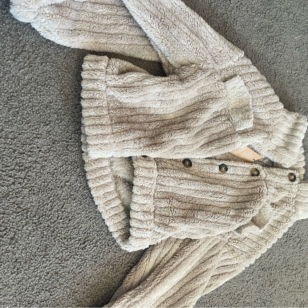 New with tags Sherpa jacket